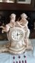 Часовник със скулптура майка и дете., снимка 1 - Стенни часовници - 45887975