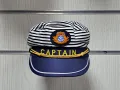 Нова капитанска шапка на райе CAPTAIN с Котва, Унисекс, снимка 6