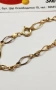 Златна дамска гривна 14К.Тегло 2.80 гр.Дължина 20 см.Цена 227 €., снимка 2