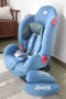 Стол за кола Kikka Boo Senior Light blue Isofix (9-25 кг.), снимка 1