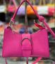 Малка дамска кожена чанта с цип, голямо разнообразие от цветове, снимка 5