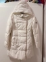 Бяло дълго яке Moncler Монклер 100% гъши пух, снимка 4