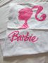 Бяла тениска Барби Barbie, снимка 1 - Тениски - 45432044
