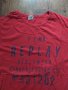 Replay Beachwear - страхотна мъжка тениска КАТО НОВА ХЛ, снимка 1 - Тениски - 45513701