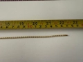 НОВ 8.78гр 57см златен ланец версаче / златно колие / синджир / ланец / злато / златен / GOLD 585 / , снимка 3