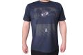 Памучна тениска в тъмносин цвят (003), снимка 1 - Тениски - 45505528
