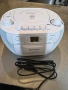 Retekess TR621 CD плейър, CD радио, аудио касетофон, Bommbox стерео със запис, бял, снимка 3