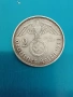 Рядка сребърна немска монета 1938г, снимка 4