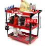Количка за инструменти с 3 рафта и поставка за отвертки Mar-Pol, снимка 1