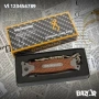 Сгъваем автоматичен нож Browning 364 (кафяв) -88х220 , снимка 3