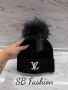 Louis Vuitton шапка с пух или без, снимка 4