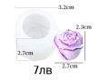 3 Размера силиконов молд роза пъпка, снимка 1 - Форми - 45746683