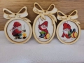 Коледни играчки- ръчно бродирани!, снимка 6
