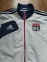 Adidas 2012/13 Olympique Lyonnais Track Football Jacket - футболно колекционерско горнище , снимка 1