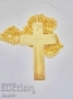 НОВ Свещенически, попски бронзов нагръден кръст, снимка 4