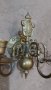 Бронзов свещник , снимка 1 - Антикварни и старинни предмети - 44991241