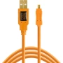 Кабел Tether Tools TetherPro USB 2.0 Type-A мъжки към Mini-B, снимка 1