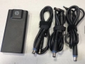 HP Travel Slim 65W оригинално зарядно с USB (19,5V/5V,3,33A/1A,65W, снимка 1