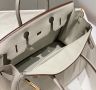 Hermes Birkin Pearl Gray, снимка 8