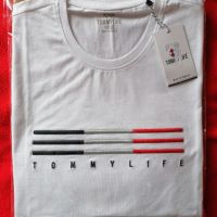Нова мъжка тениска размер М бяла, снимка 1 - Тениски - 45382436