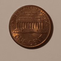 1 цент САЩ 1990 1 цент 1990 Американска монета Линкълн , снимка 5 - Нумизматика и бонистика - 44942020