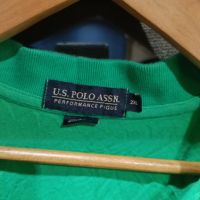 U.S Polo Assn. Performance Pique Shirt - Мъжка Тениска С Яка, снимка 4 - Тениски - 45284658