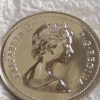 Лот монети 12 броя Канадски долари, центове непипани мат гланц перфектно състояние 42641, снимка 3 - Нумизматика и бонистика - 45021269