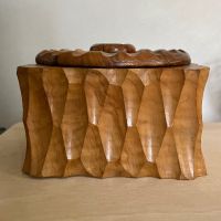 Дървена кутия / буркан, снимка 3 - Антикварни и старинни предмети - 45525533