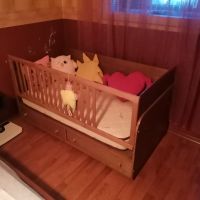 детско креватче с матрак, снимка 1 - Бебешки легла и матраци - 45513335