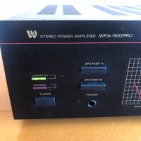  WPA-600PRO, снимка 2 - Ресийвъри, усилватели, смесителни пултове - 45192700