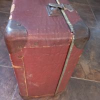 стар картонен малък куфар, снимка 6 - Декорация за дома - 46204108