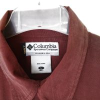 Columbia GRT Brown Bordo Trek Summer Hiking / L* / мъжка риза лятна с къс ръкав / състояние: ново, снимка 5 - Екипировка - 45278264