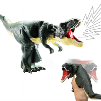 Забавна играчка динозавър T-REX, с копче за движение и звук, снимка 1 - Други - 44979848