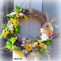 Великденски венец, снимка 3 - Декорация за дома - 45187585