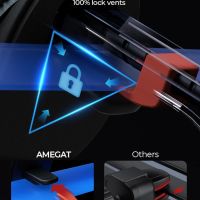 AMEGAT Магнитно безжично зарядно устройство за кола за iPhone 15/14/13/12,15W  Съвместимо с Mag-Safe, снимка 7 - Зарядни за кола - 45286031