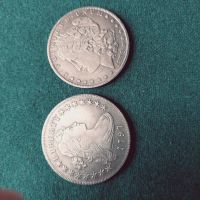 две американски монети за 25 лв общо., снимка 2 - Нумизматика и бонистика - 45263630