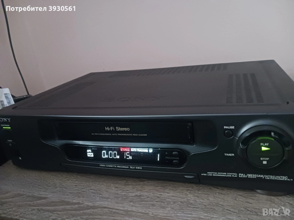 hifi stereo video recorder SONY, снимка 1
