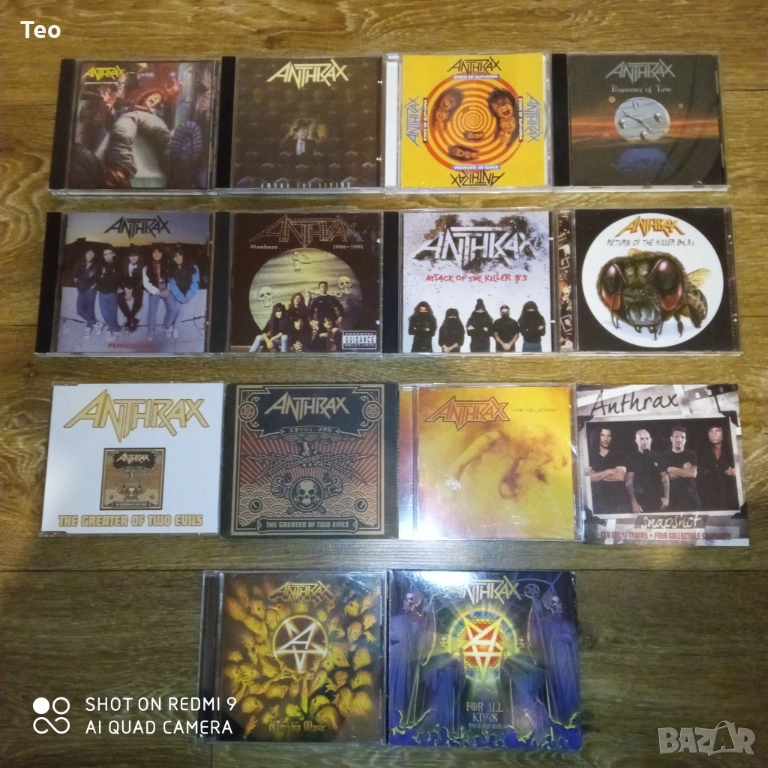 Дискография на Anthrax / Антракс, снимка 1