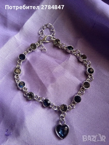 Гривна с кристали , снимка 1