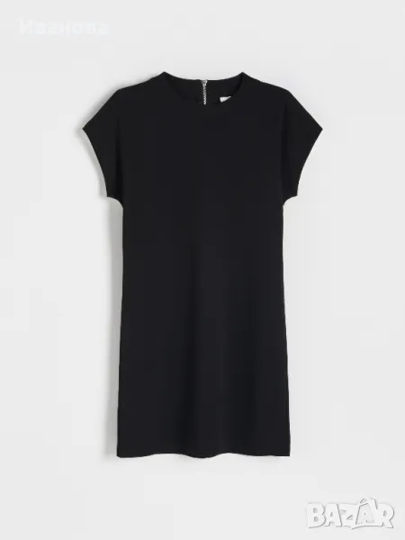 Черна рокличка класическа Rezerved, снимка 1