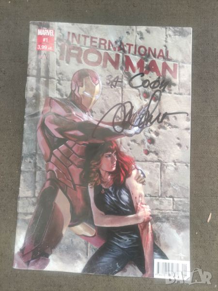 Продавам комикс "International Iron Man - брой 1 " Алек Малеев, снимка 1