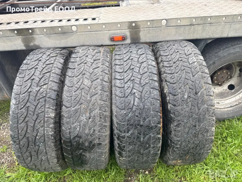 Четири броя гуми Bridgestone 235/70 R16 16” , снимка 1