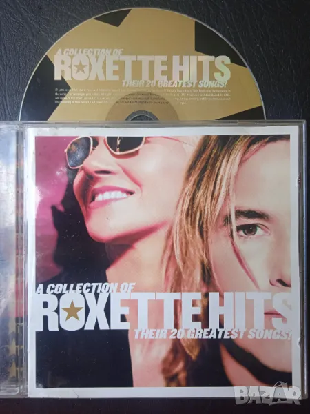 Roxette – Hits - A Collection Of Their 20 Greatest Songs - матричен диск музика, снимка 1