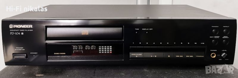 CD player компакт диск аудио плейър PIONEER PD-104, снимка 1