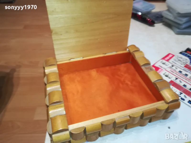 СТАРА БГ ДЪРВЕНА КУТИЯ 0106251138, снимка 1
