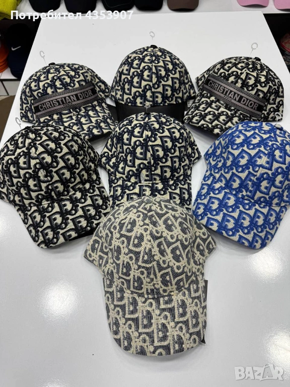 Dior LOUIS VUITTON шапки с козирка , снимка 1