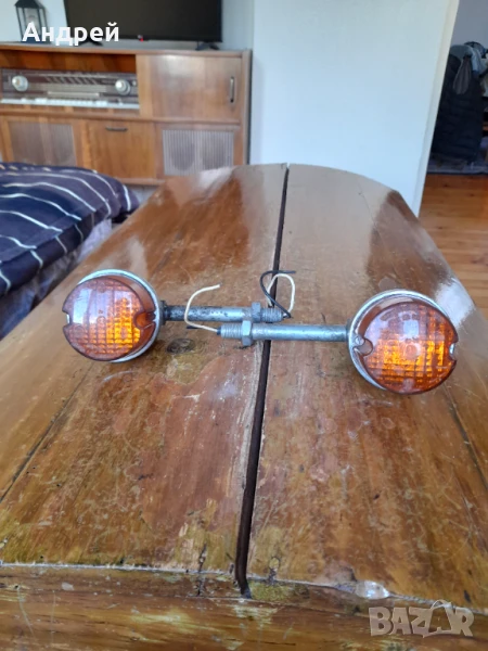 Стари мигачи за мотоциклет Jawa,CZ, снимка 1