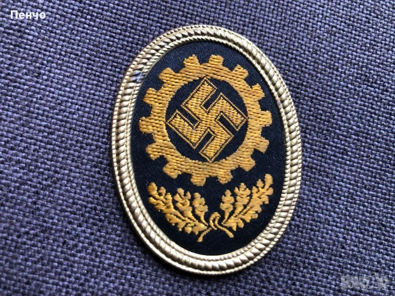 стара немска кокарда - WEHRMACHT - WWII - ОРИГИНАЛ, снимка 1