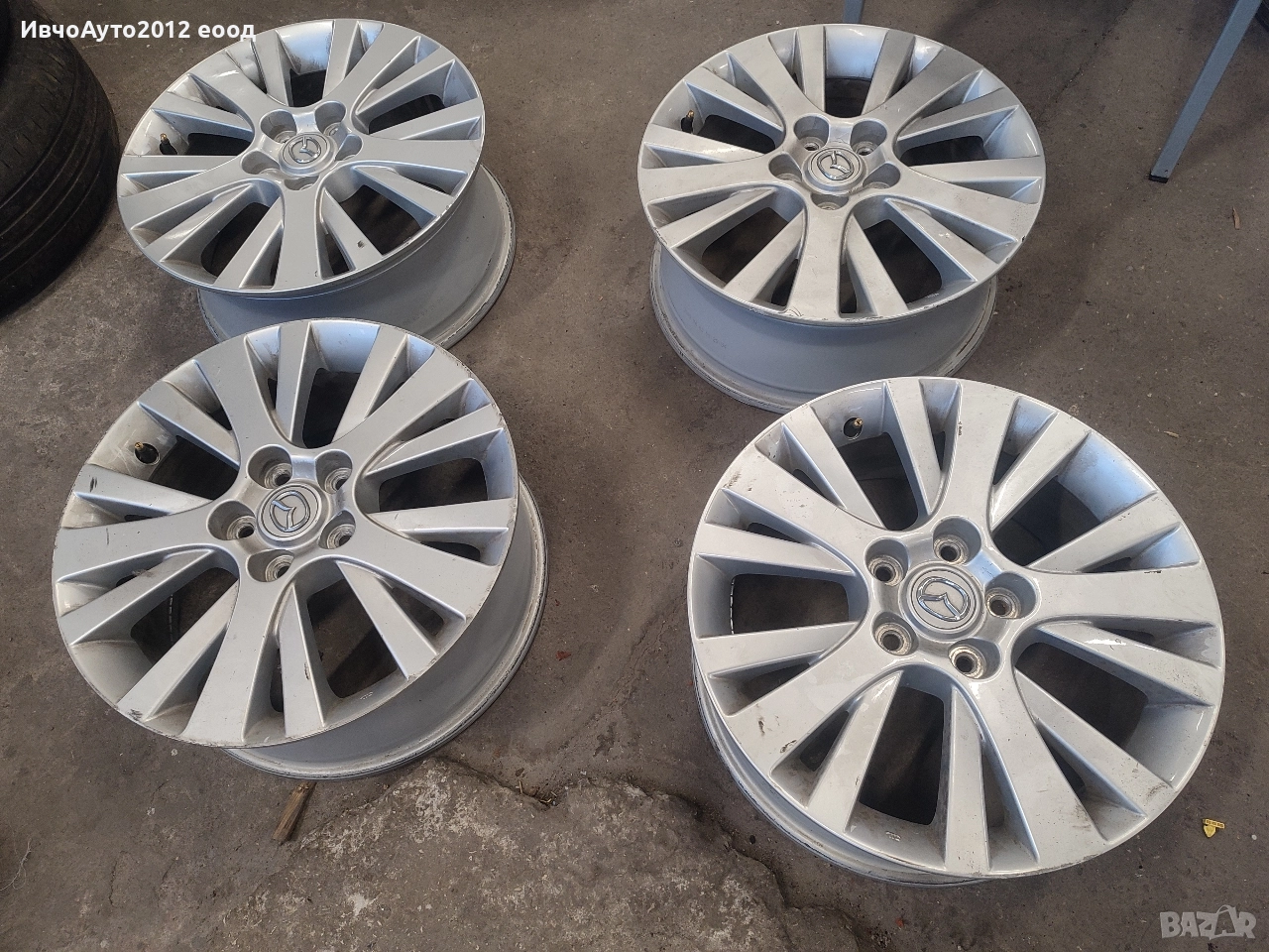 Алуминиеви джанти 17 mazda, снимка 1