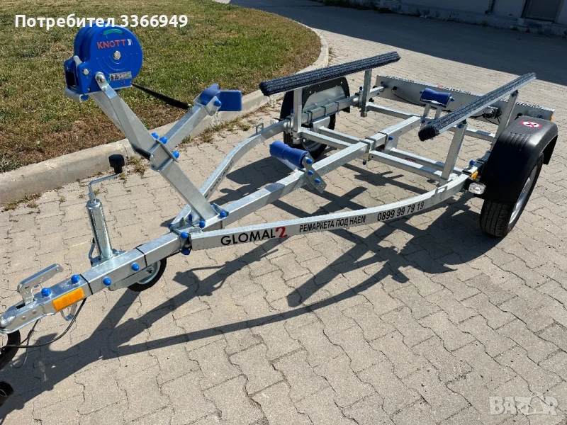 Ремаркета / колесари под наем за джет или малка лодка, снимка 1